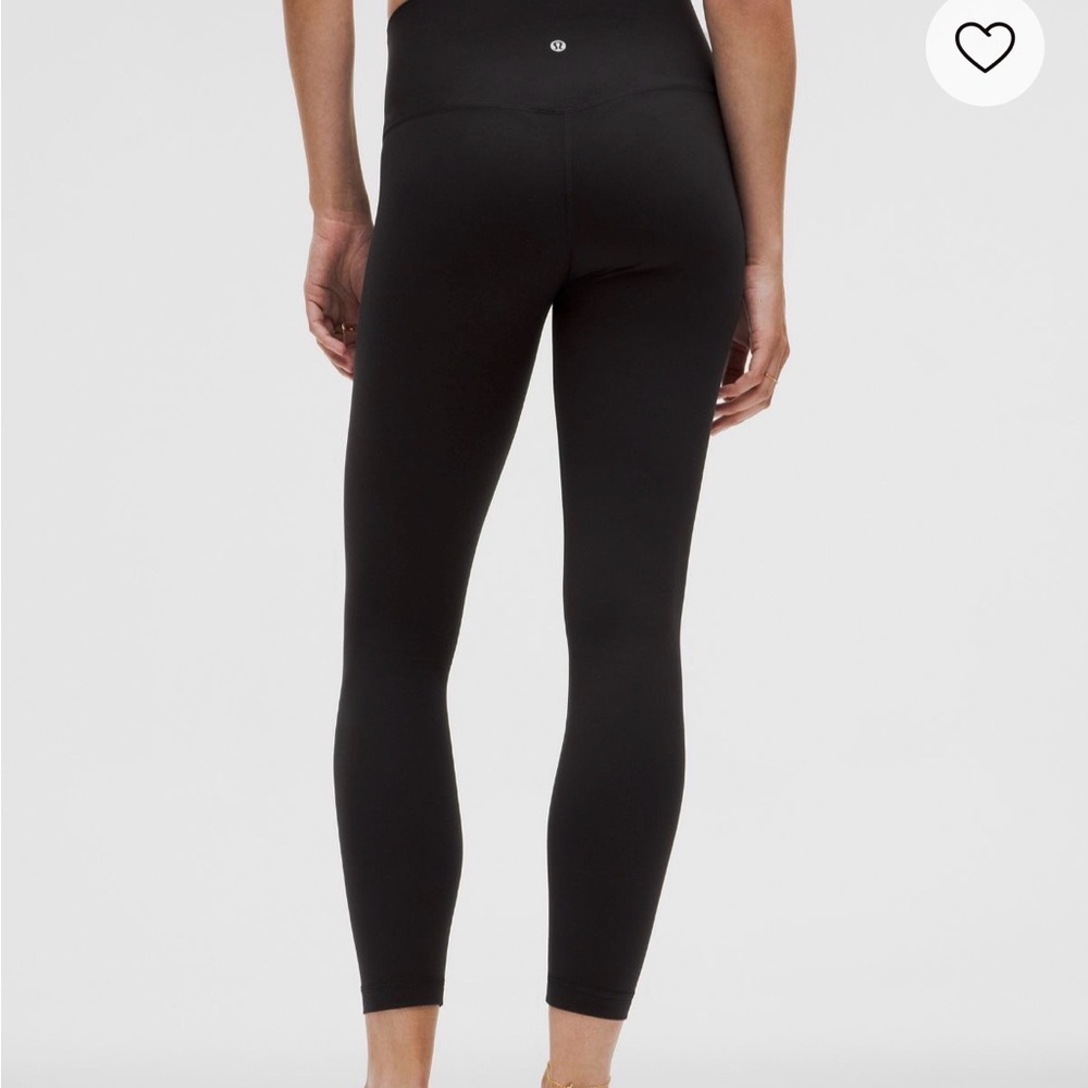 Lululemon Align High Rise 25” Size 10 Black Leggings